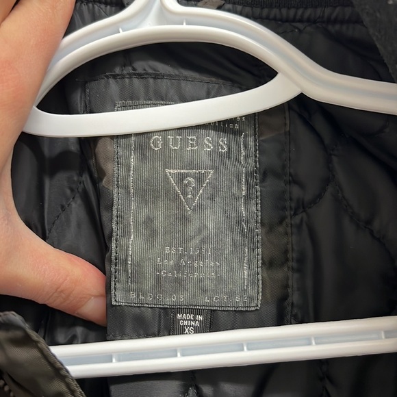 Guess Camouflage Bomber Jacket | Size XS - Picture 5 of 7